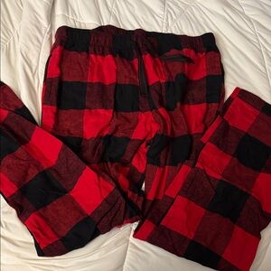 Checked Pajama Pants